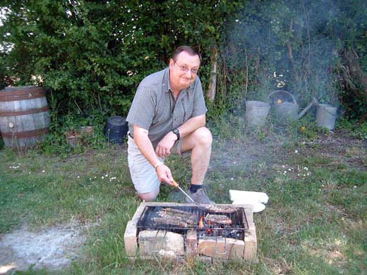 Alain le roi du barbecue