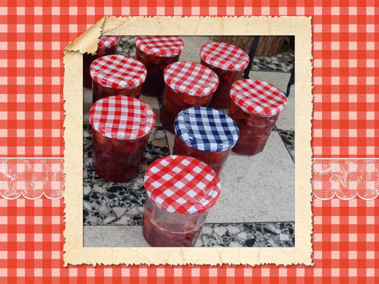 Confiture de fraises