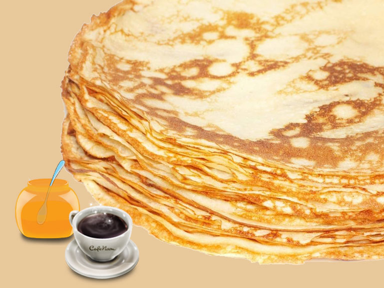 Crêpes sucreées salées