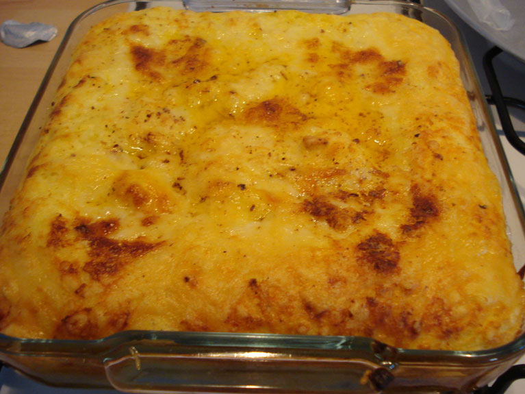 Feuillon ou purée de pommes de terre fromage blanc